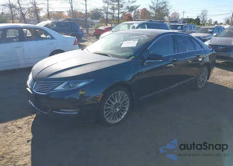 2014 Lincoln Mkz Hybrid из США, поврежденный, VIN 3LN6L2LU9ER802237